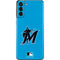 MLB Miami Marlins Solid Distressed Galaxy S21 Plus 5G Skin