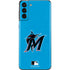 MLB Miami Marlins Solid Distressed Galaxy S21 Plus 5G Skin
