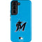 MLB Miami Marlins Solid Distressed Galaxy S22 Pro Case