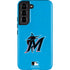 MLB Miami Marlins Solid Distressed Galaxy S22 Pro Case