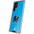 MLB Miami Marlins Solid Distressed Galaxy S22 Ultra Clear Case