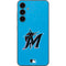MLB Miami Marlins Solid Distressed Galaxy S23 FE Skin