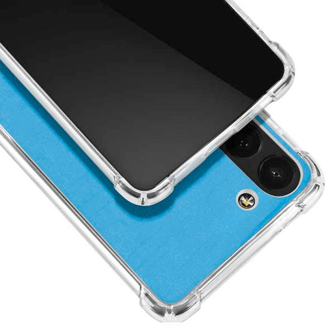 MLB Miami Marlins Solid Distressed Galaxy S23 Plus Clear Case