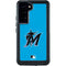 MLB Miami Marlins Solid Distressed Galaxy S23 Plus Waterproof Case