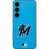 MLB Miami Marlins Solid Distressed Galaxy S23 Skin