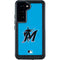MLB Miami Marlins Solid Distressed Galaxy S23 Waterproof Case