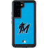 MLB Miami Marlins Solid Distressed Galaxy S23 Waterproof Case