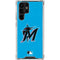 MLB Miami Marlins Solid Distressed Galaxy S24 Ultra Clear Case