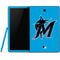MLB Miami Marlins Solid Distressed Samsung Galaxy Tab Skin