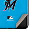 MLB Miami Marlins Solid Distressed Galaxy Z Flip Skin