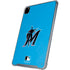 MLB Miami Marlins Solid Distressed iPad Pro 12.9in (2020) Clear Case