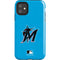 MLB Miami Marlins Solid Distressed iPhone 11 Impact Case