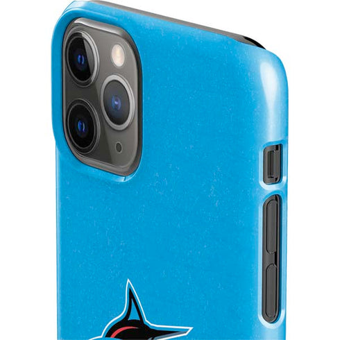 MLB Miami Marlins Solid Distressed iPhone 11 Pro Lite Case