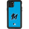 MLB Miami Marlins Solid Distressed iPhone 11 Pro Max Waterproof Case