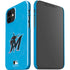 MLB Miami Marlins Solid Distressed iPhone 12 Mini Lite Case