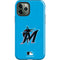 MLB Miami Marlins Solid Distressed iPhone 12 Pro Impact Case