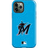 MLB Miami Marlins Solid Distressed iPhone 12 Pro Impact Case