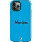 MLB Miami Marlins Solid Distressed iPhone 12 Pro Max Impact Case