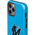 MLB Miami Marlins Solid Distressed iPhone 12 Pro Max Impact Case