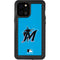 MLB Miami Marlins Solid Distressed iPhone 12 Pro Max Waterproof Case