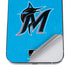 MLB Miami Marlins Solid Distressed iPhone 12 Pro Skin