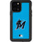 MLB Miami Marlins Solid Distressed iPhone 12 Pro Waterproof Case