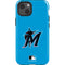 MLB Miami Marlins Solid Distressed iPhone 13 Impact Case