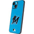 MLB Miami Marlins Solid Distressed iPhone 13 Mini Skin