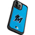 MLB Miami Marlins Solid Distressed iPhone 13 Pro Cargo Case