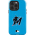 MLB Miami Marlins Solid Distressed iPhone 13 Pro Impact Case