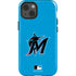 MLB Miami Marlins Solid Distressed iPhone 15 Impact Case