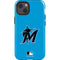 MLB Miami Marlins Solid Distressed iPhone 14 Impact Case