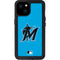 MLB Miami Marlins Solid Distressed iPhone 15 Plus Waterproof Case