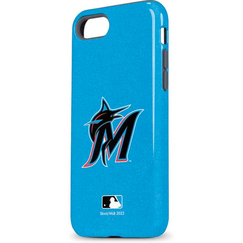 MLB Miami Marlins Solid Distressed iPhone 7 Pro Case