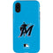 MLB Miami Marlins Solid Distressed iPhone XR Pro Case
