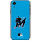 MLB Miami Marlins Solid Distressed iPhone XR Skin