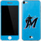 MLB Miami Marlins Solid Distressed Apple iPod Skin