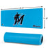 MLB Miami Marlins Solid Distressed Gaming Mouse Pad