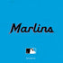 MLB Miami Marlins Solid Distressed Moto E5 Play Skin