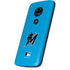 MLB Miami Marlins Solid Distressed Moto E5 Play Skin
