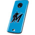 MLB Miami Marlins Solid Distressed Moto G6 Skin