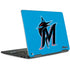 MLB Miami Marlins Solid Distressed Notebook 9 Pro 13in (2017) Skin
