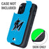 MLB Miami Marlins Solid Distressed Otterbox Defender iPhone Skin
