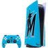 MLB Miami Marlins Solid Distressed PS5 Bundle Skin
