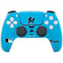 MLB Miami Marlins Solid Distressed PS5 Controller Skin