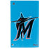 MLB Miami Marlins Solid Distressed PS5 Slim Disk Console Skin