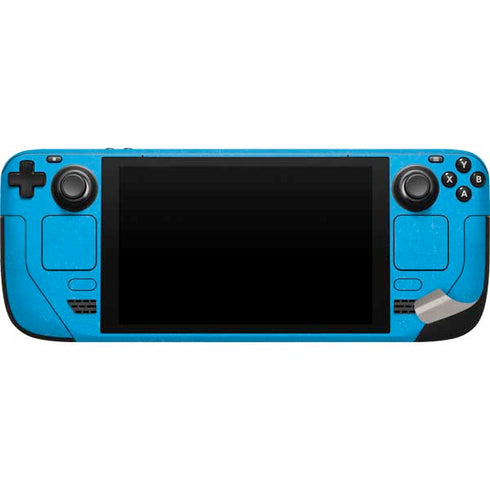 MLB Miami Marlins Solid Distressed Steam Deck Handheld Gaming Computer Skin