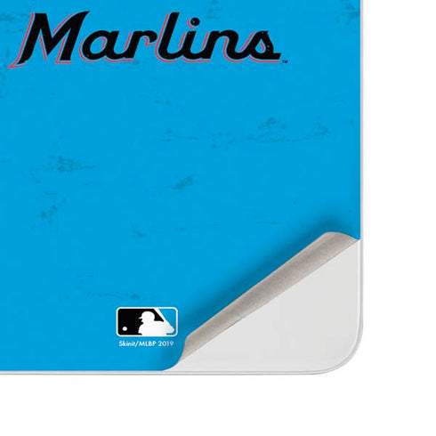 MLB Miami Marlins Solid Distressed Surface Duo Skin