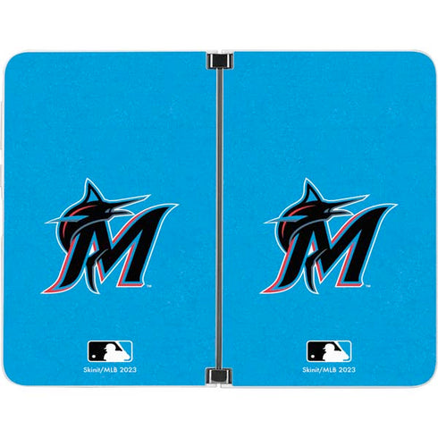 MLB Miami Marlins Solid Distressed Surface Duo Skin