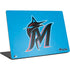 MLB Miami Marlins Solid Distressed Surface Laptop 4 15in Skin